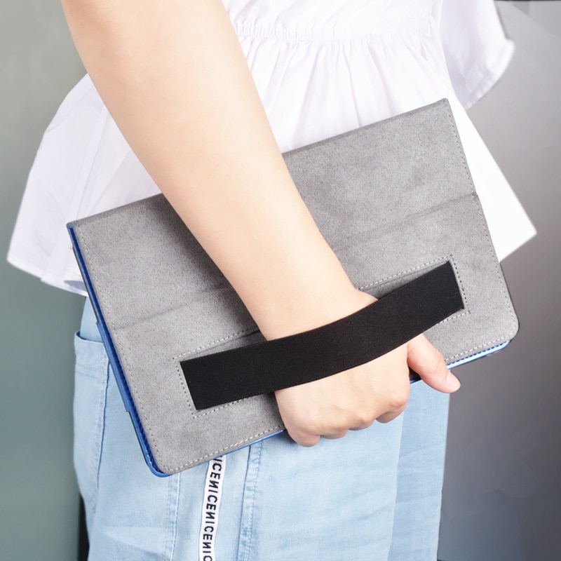Embossed Funda For TCL TABMAX TAB MAX 10.4" Tablet PC Magnetic Cover Case with Hand Strap