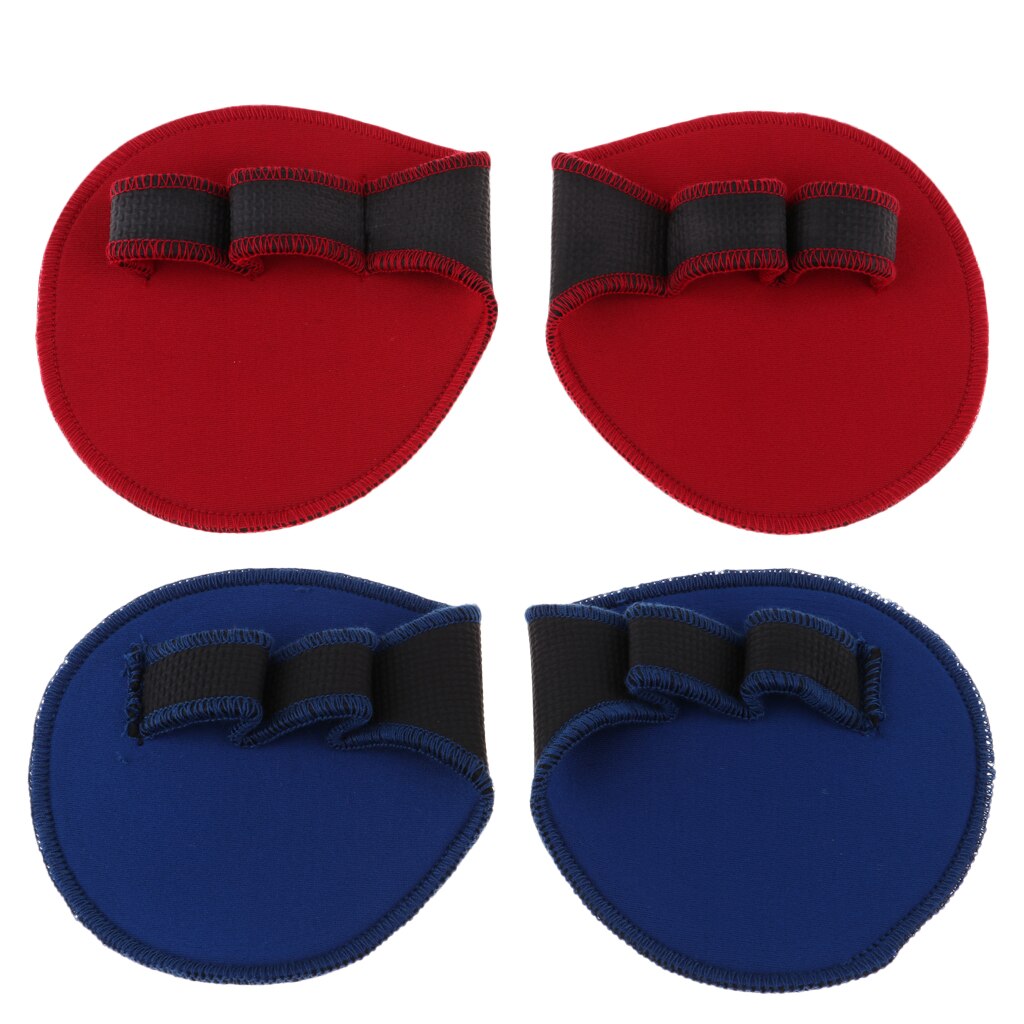 Almohadillas de agarre para levantamiento de pesas, guantes de entrenamiento para flexiones, agarres para gimnasio, patas