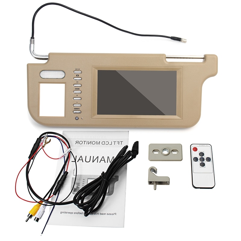 7 Inch Sun Visor Display Sun Block Display Car Dis... – Grandado