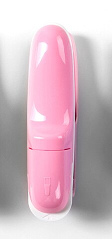 Stapleless Stapler Nail-free Stapling Machine Paper Fixed Students Stationery Office Supplies Safe Staplers Books Binding: Pink