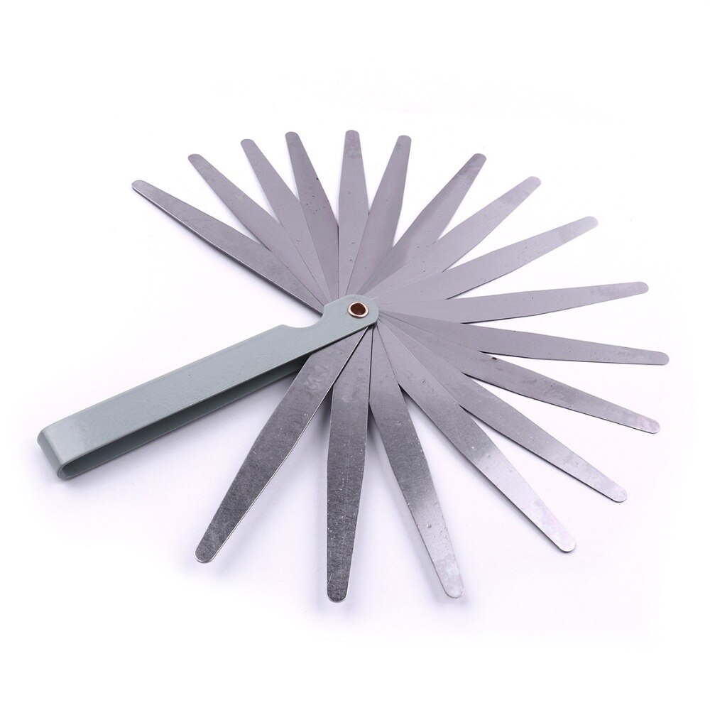 1pc High Precision Feeler Gauge 0.02mm-1.0mm Stainless Steel Gap Gauge Foldable Feeler Gauges Measuring Tool Plug Feeler