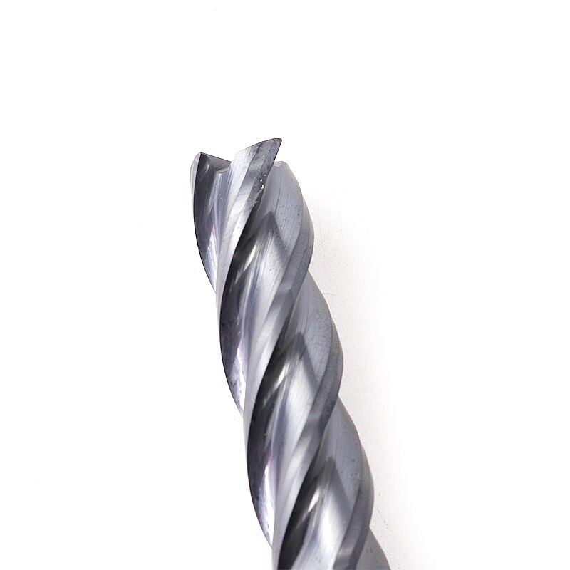 Corte De ZGT HRC50 4 Flauta Endmill 4 milímetros 5 milímetros 6mm 8mm Cnc Liga de Carboneto de Ferramentas De Corte De Metal aço de tungstênio Fresa Fresa