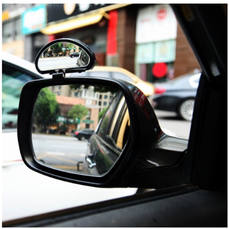 Car Blind Rearview Mirror High-Definition Convex Glass Wide Angle Rear View Auxiliary Blind Spot Mirror Parking Reference Mirror