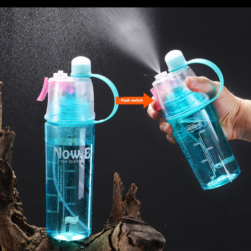 Sport Water Fles 400/600Ml Drinken Fles Shaker Draagbare Plastic Outdoor Fiets Waterfles Klimmen Mijn Water flessen