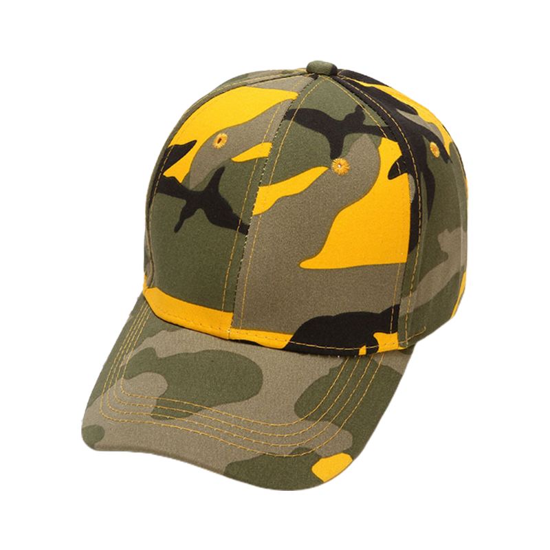 Unisex udendørs vandreture baseballkasket camouflage justerbar snapback hat