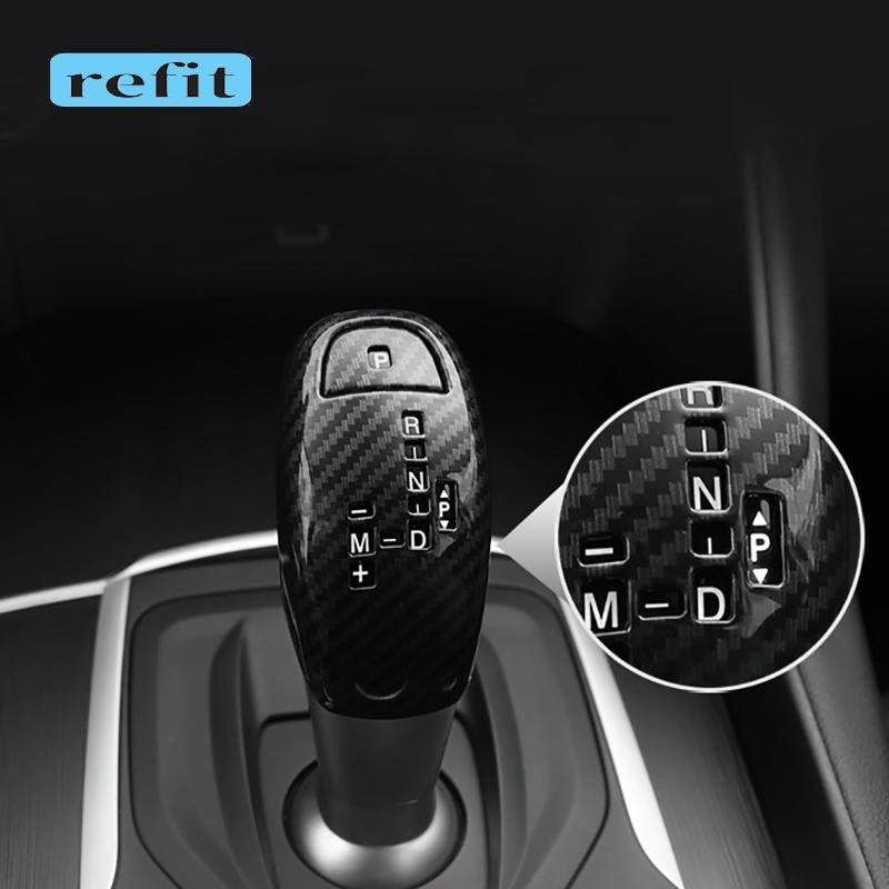 Capa de engrenagem alavanca de mudança de engrenagem decoração remendo para alfa romeo giulia stelvio acessórios de decoração interior