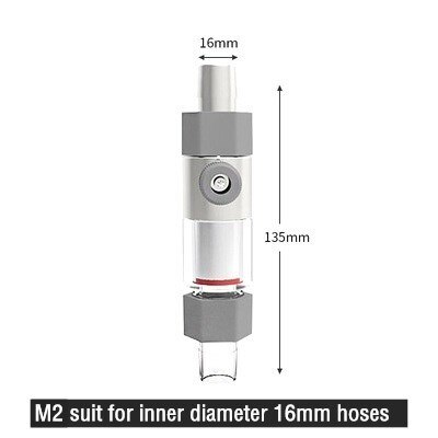 Aquarium Inline CO2 Atomizer Diffuser External Reactor For Aquatic Plant Tank Fish Tank Aquarium Accessory: M2