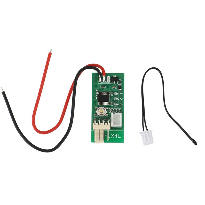 4 X Dc 12V 4 Draad Pwm Fan Temperatuurregeling Speed Controller Gouverneur Regulator Voor Pc Computer Cpu Fan koeler Alarm