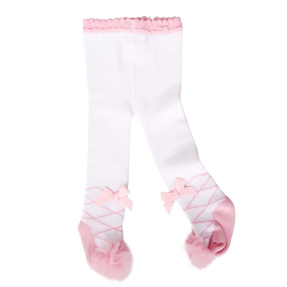 Toddler Kids Baby Girls Autumn And Winter Cotton Warm Tights Stockings Cute Pink Pantyhose Pants Trousers: A / 6M