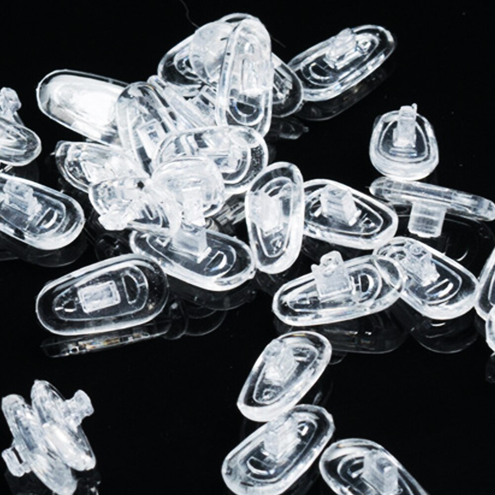 5 Pairs Flexible Silicone Nose Pads Glasses & Sunglasses High-hardness Silicone Resin Comfortable Durable Wearable Easy Replace