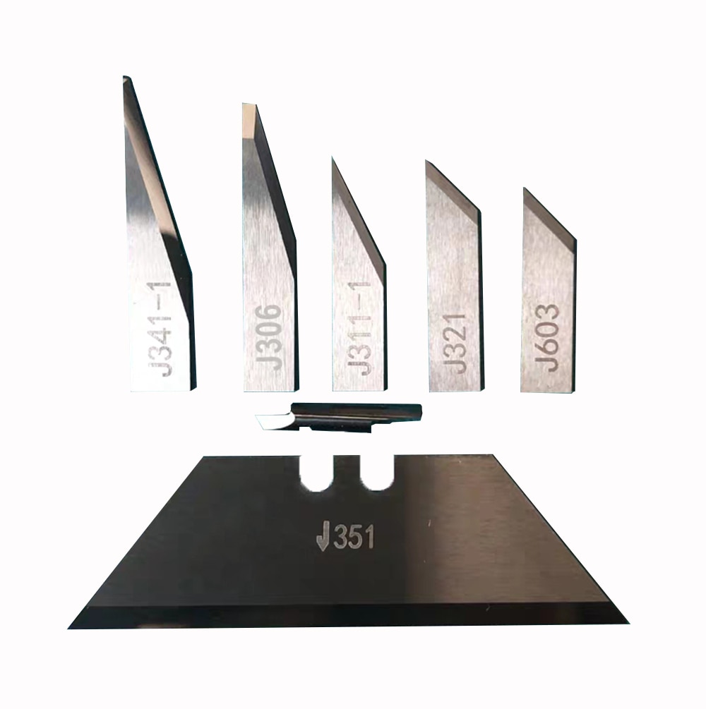 Lames Standard pour JWEI machine de découpe à couteau oscillant J301 J303 J304 J306 J307 J308 J311-1 J312 J314 J321 J327 J341 J351 J6