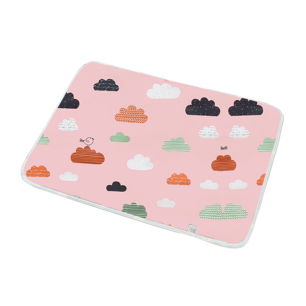 Reusable Baby Diaper Changing Foldable Washable Cover Travel Pad Mattress Cover Infants Portable Waterproof Floor Mats Cushion: 007