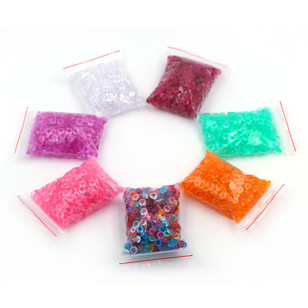 20g Bunte Perle Kugeln Hinaus Für Schleim Spielzeug Handwerk Fisch Tank Füllstoff Für Charms Hand Gum DIY Dekor Für kid Zubehör Liefert