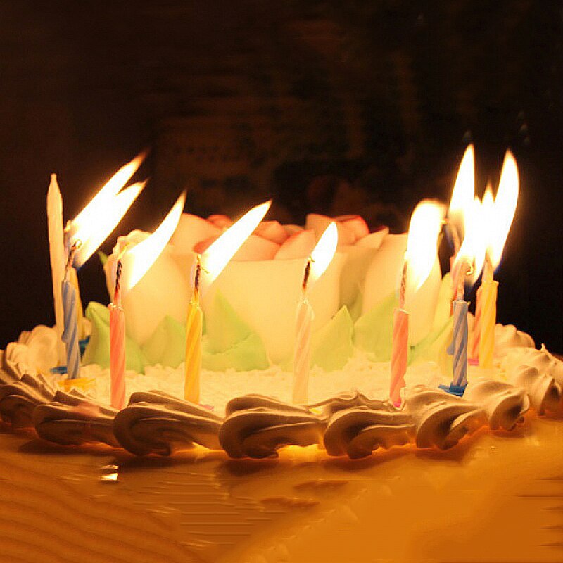 1 Stuks Rekwisieten Relighting Kaarsen Cake Kaarsen Voor Birthday Party Party Joke Verjaardagsfeestje Cake Decor Levert Kerst