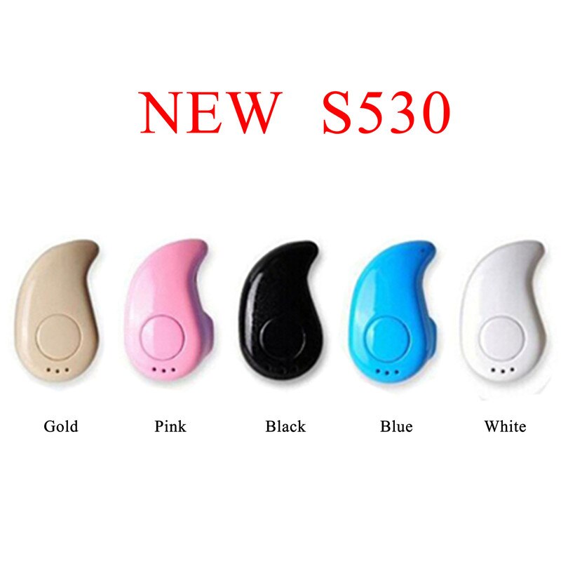 S530 Mini Wireless Bluetooth Kopfhörer in Ohr Sport mit Mic Kopfhörer Kopfhörer Ohrhörer Headset Kopfhörer für iPhone Samsung