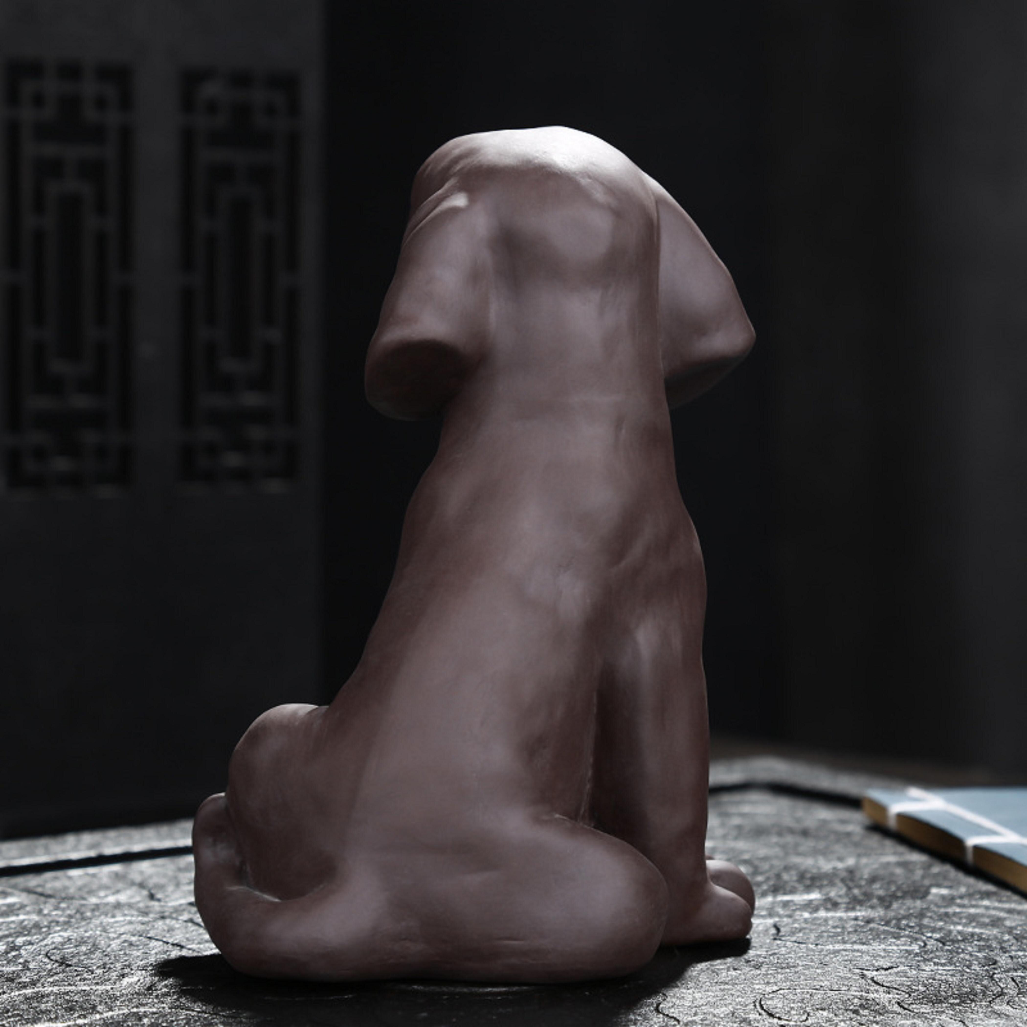 Tíbet chino redware-juguete de decoración para perros, juguete de té, mascota, Bully, perro, meditación