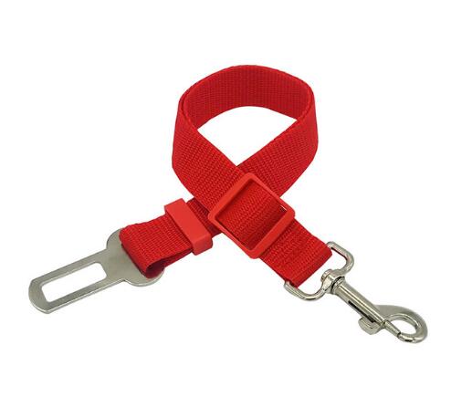 20 stk. 42-70cm justerbar sikkerhedssele til hundesikkerhedssele: Rød