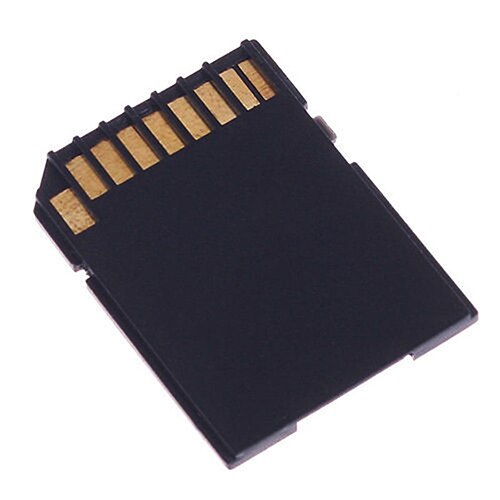 Convertidor de adaptador de tarjeta de memoria Micro SD TransFlash TF a SD SDHC, , 2 uds.