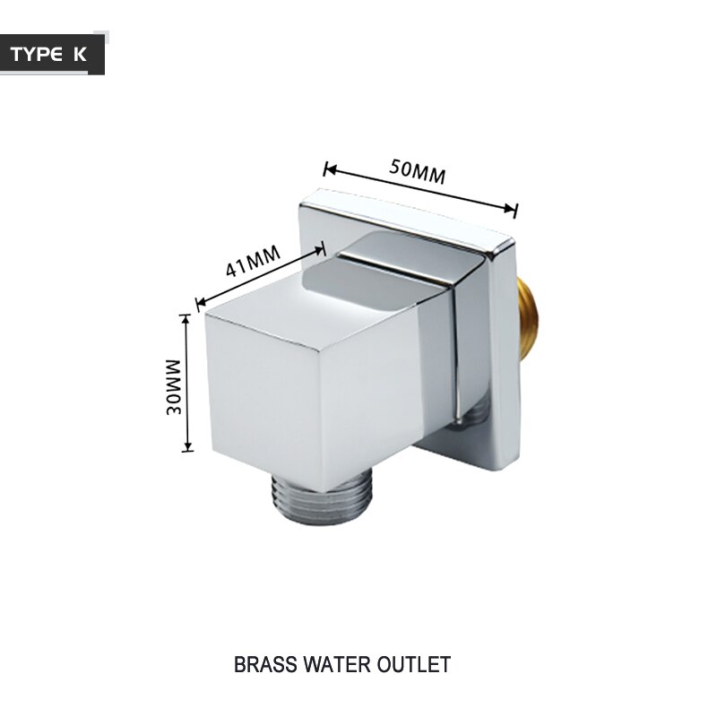 Chrom Poliert Dusche Kopf Halfter Handbrause sprühen Halterung Zauberstab Bidet Spritzgerät Halfter Verdeckte Dusche Zubehör: dunkel Grau