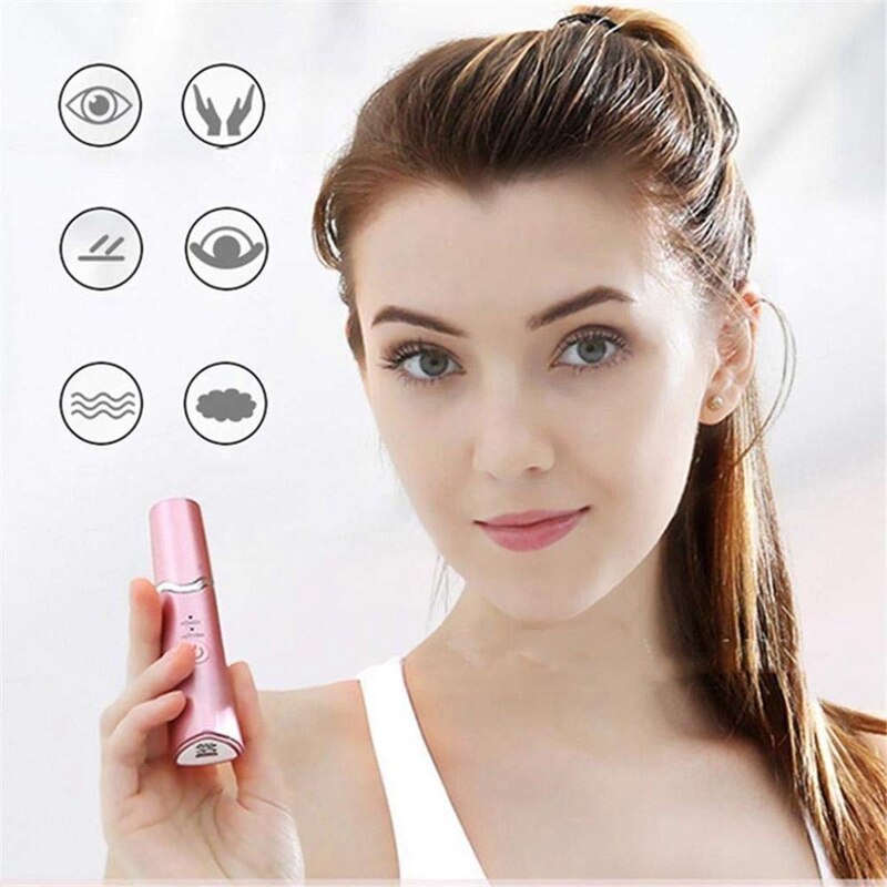 Beauty Instrument, USB Rechargeable Eye Massager, Heating Electric Eye Massage Pen, Eye Health Beauty Bar, Improve Dark Circles