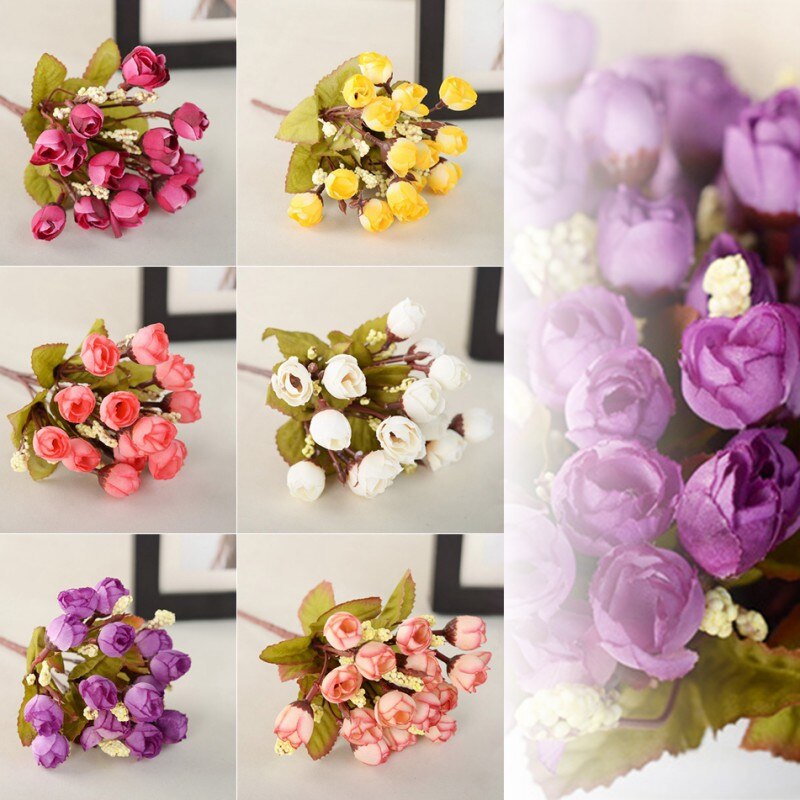 15 Bloemhoofdjes Camellia Magnolia Bloemen Wedding Pioen Boeket Hortensia Thuis Party Decor