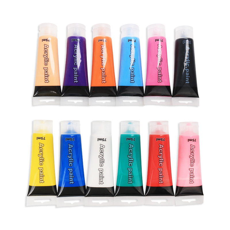 Multicolor pigment 75ml slange akryl pigment til tegning nummer maleri paartist tegning graffiti akryl maling