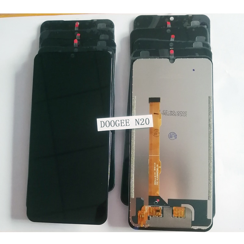 For Original Doogee N20 LCD Display+Touch Screen Digitizer Assembly 6.3 inch 19:9 FHD For Doogee N20 Pro Y9 Plus Android 9.0