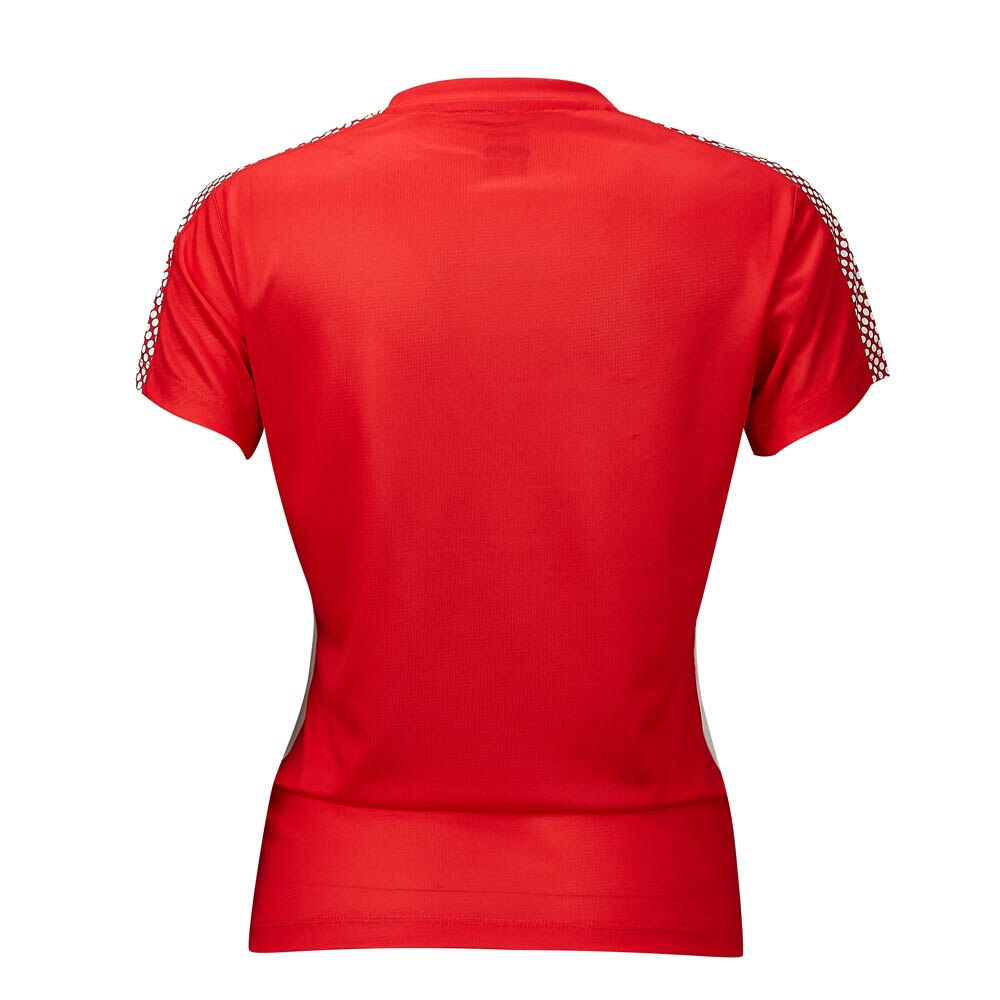 KAWASAKI, camisas de bádminton para mujer, cuello redondo, secado rápido, transpirable, Regular, forma física deporte, camisetas, ST-R2232 de tenis de mesa