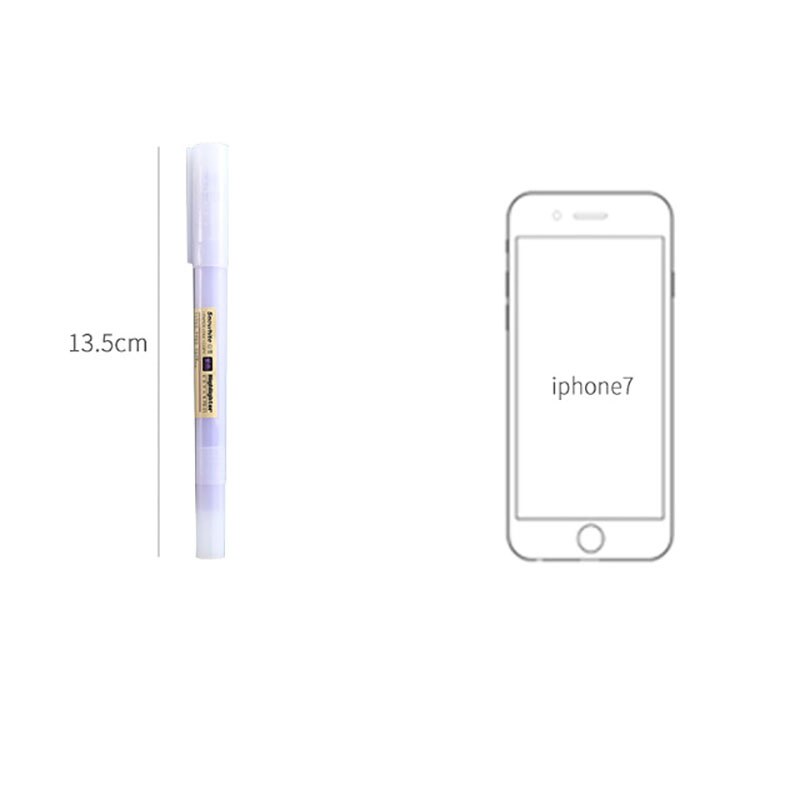 10 Colors Cute Plastic Highlighters Markers Kawaii Watercolor Pens For Kids Graffiti Painting Korean Stationery School Supplies