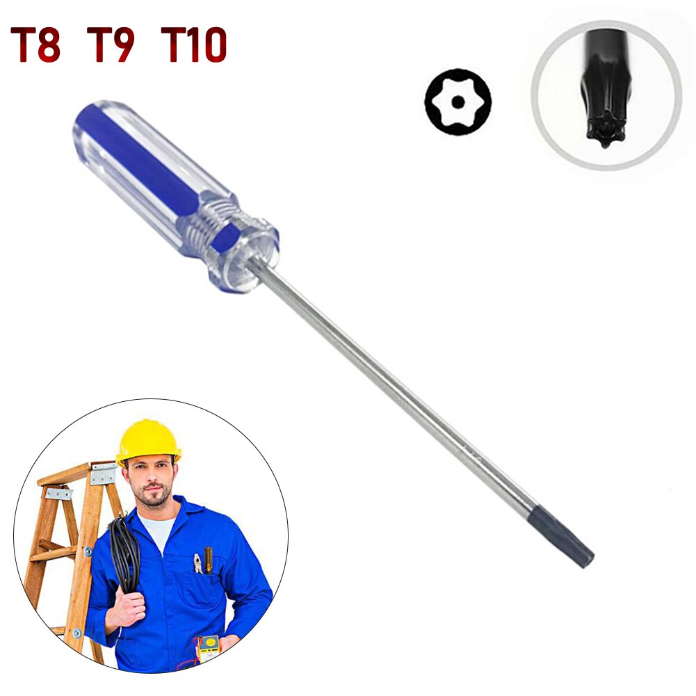 1PC Tamper Proof Screwdriver T8/T9/T10 Torx Security Driver Practical Security Screwdriver For 360 Wired And Wireless Controller