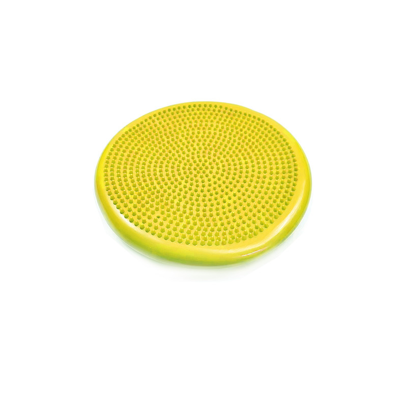 Palla da massaggio gonfiabile per yoga Tappetini per yoga sport Palestra fitness oscillare Stabilità Equilibrio Cuscino per discoteca Accessori per esercizi di ginnastica: Blu