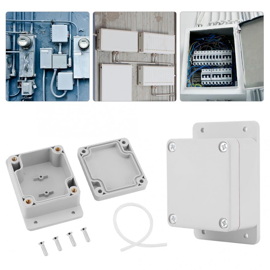 solar junction box Water-resistant IP65 ABS Electrical Project Box Enclosure Instrument Case waterproof junction box