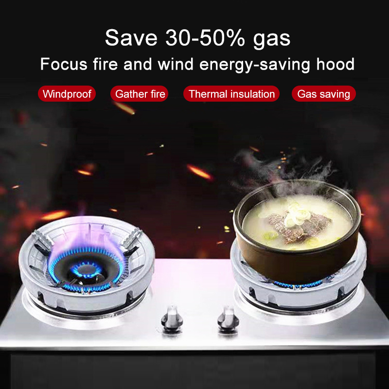 Anel de isolamento de calor fogão a gás, durável, para economia de energia ao cortar, suporte redutor de panela, tampa de fogão a gás cozinha atacado
