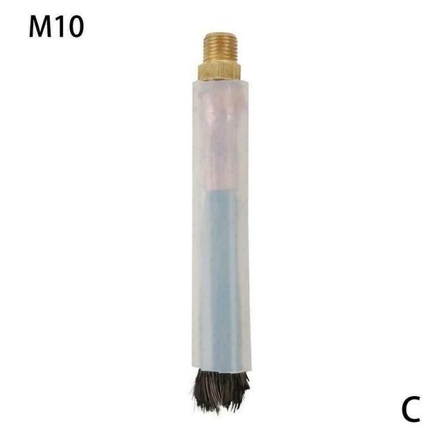 TIG WIG-cepillo de limpieza M6/8/10, cubierta de limpieza, limpiador de costura soldada para decapado electrolítico, accesorios de limpieza de soldadura: M10