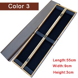 Wooden Fishing Float Box Bobber Buoy Buoyage Floater Fortune Paulownia Wood Storage Case For Float Fishing Tackle Box: Color 3