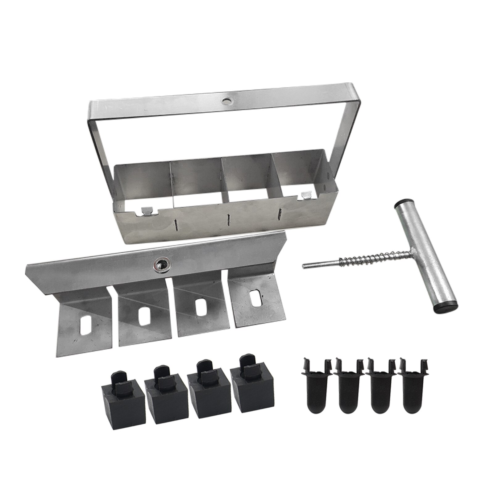 Invernaderos con tope de suelo Quad Manual para exteriores, trasplante de jardín ecológico con agarre cómodo para plantones, huerto portátil