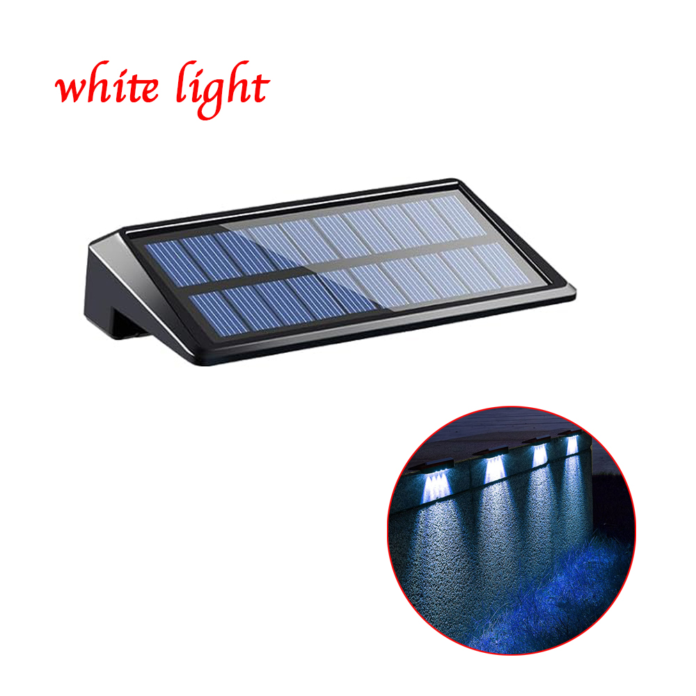 Luces solares de pared para exteriores, luces de cubierta impermeables para valla exterior, luces solares para patio trasero, valla de pared, cubierta, canalón, porche: orange / 6-10 W