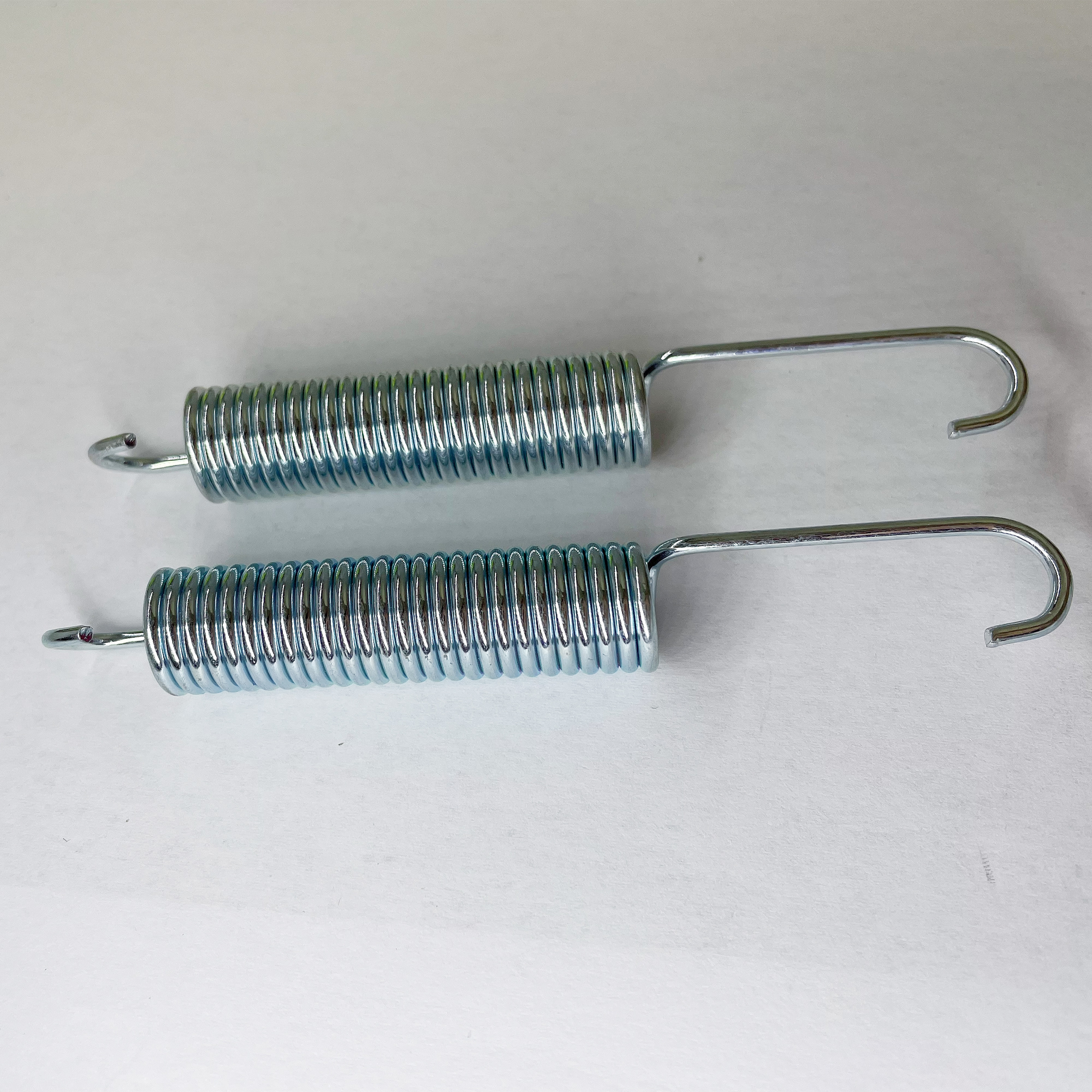 4.2"[107mm] Stainless Steel Replacement Recliner Sofa Chair Mechanism Tension Spring - Long Neck Hook Style (Pack of 2)