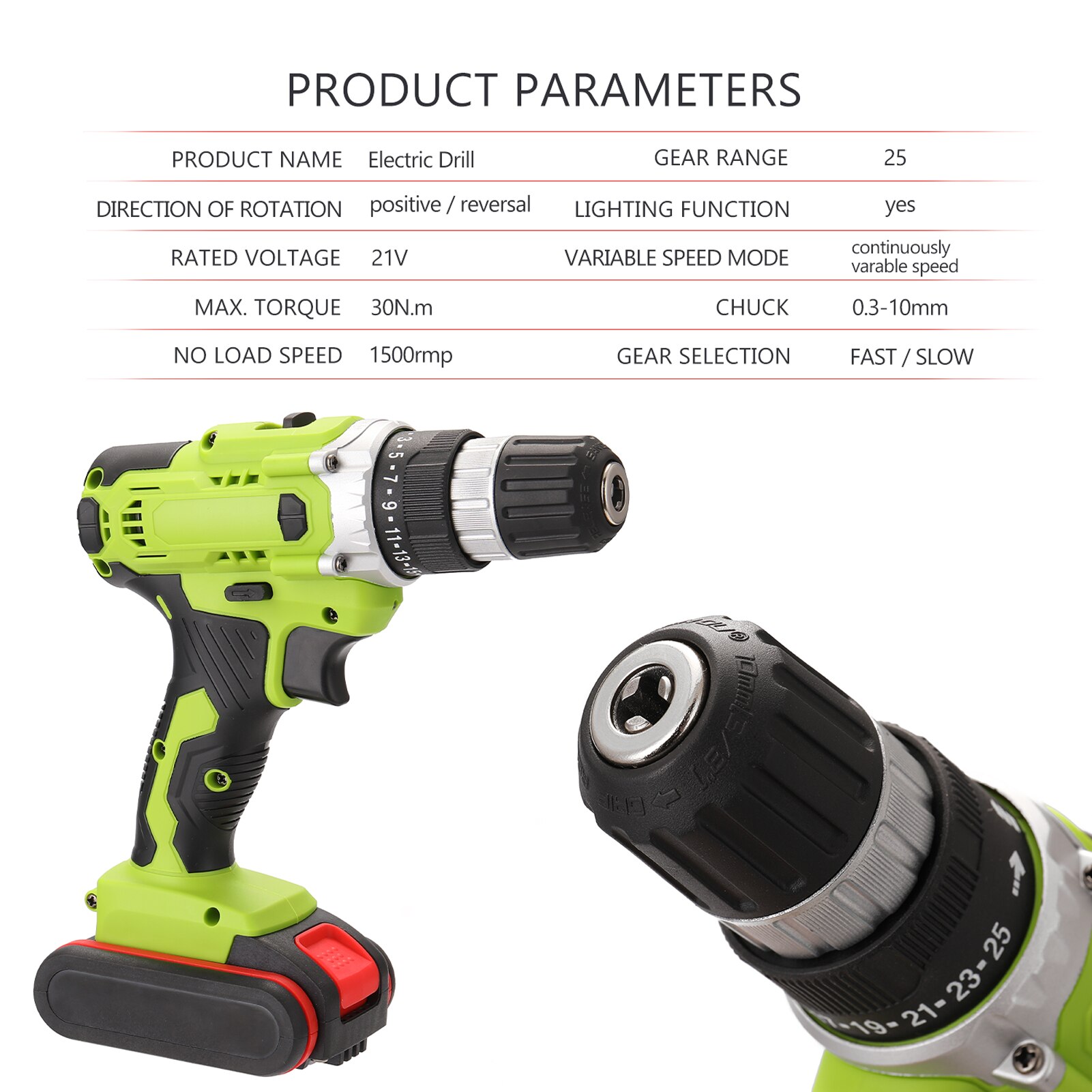 21V Cordless Screwdriver Mini Rotary tool Electric Cordless Drill High-power Lithium Battery Wireless Rechargeable Hand Drills