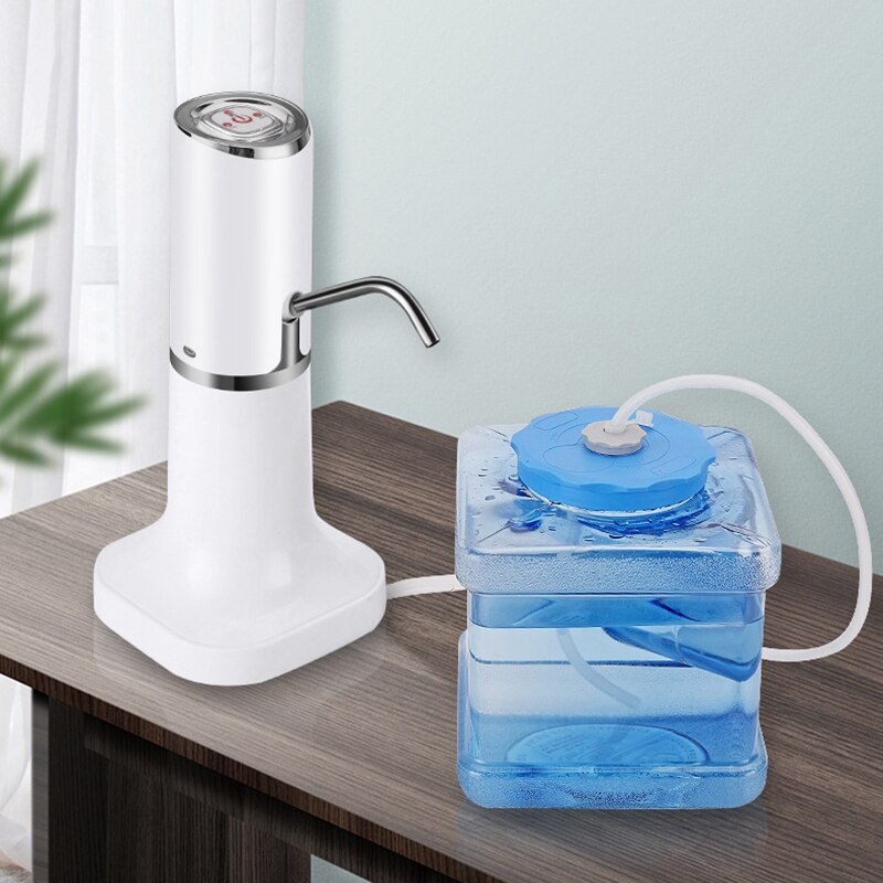 Elektrische Waterpomp Usb Opladen Multi-Interface Gebotteld Drinkwater Druk Pomp Dispenser Water Pompen Apparaat