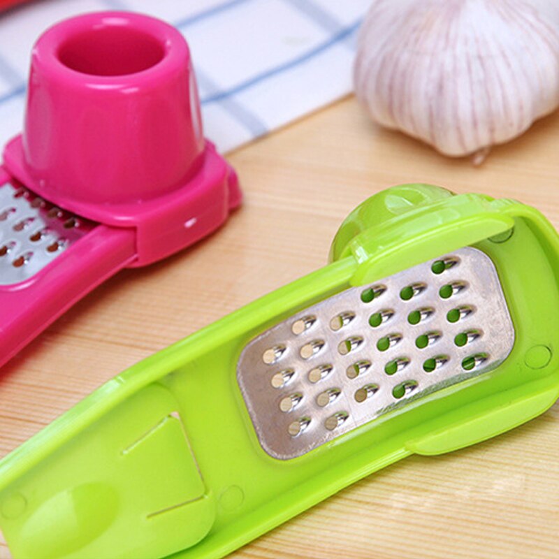 Rallador de ajo francés Multi funcional trituración de jengibre rallador cortador herramienta cortadora de cocina utensilios de cocina 30P