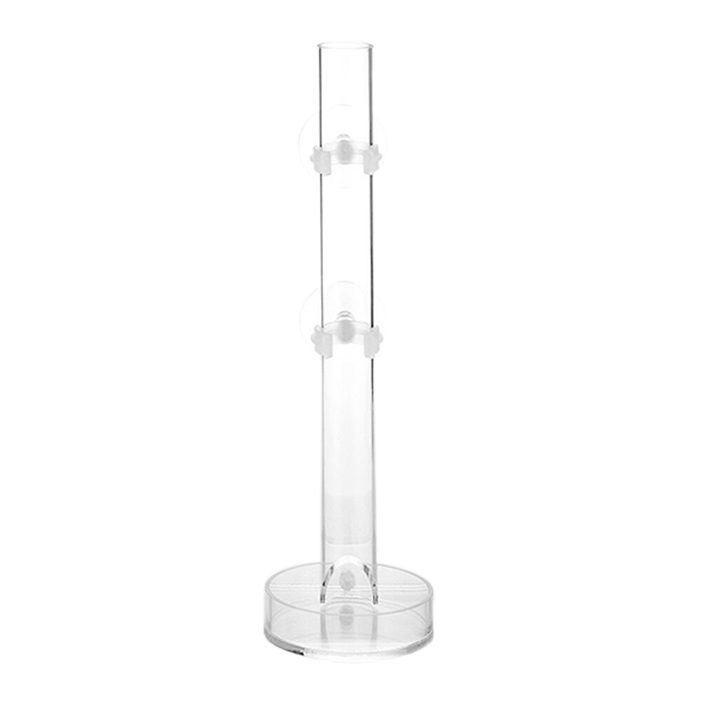 20/25/32cm rejer feeder akryl rejer mad fodring tube skål med skål mad fodring tube bakke akvarium akvarier reeder feeder: 25cm