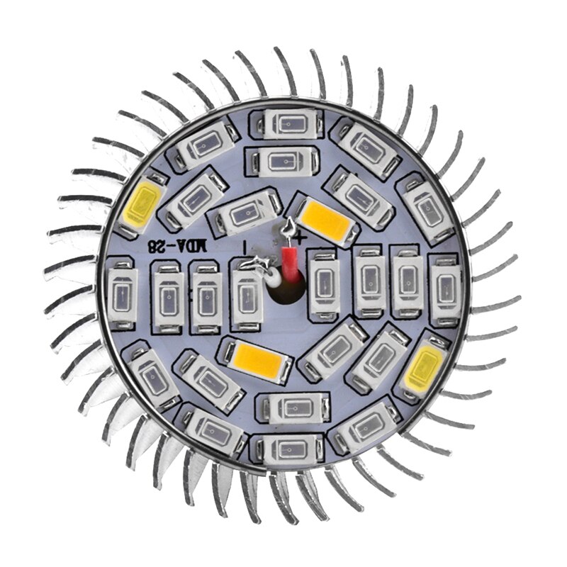 Lâmpada de led para cultivo hidropônico, iluminação para plantio e27, espectro completo, 18w, 28w, 30w, 110v, 220v