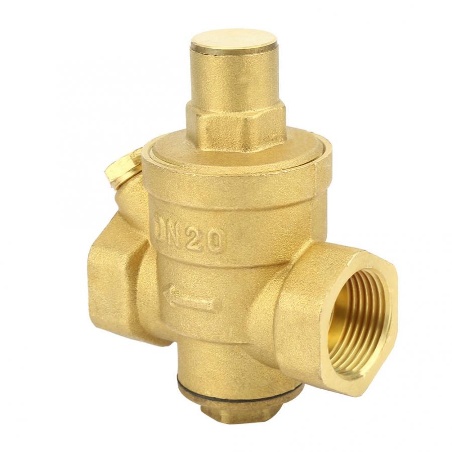 DN20 Adjustable Brass Water Pressure Regulator Regulating Valve