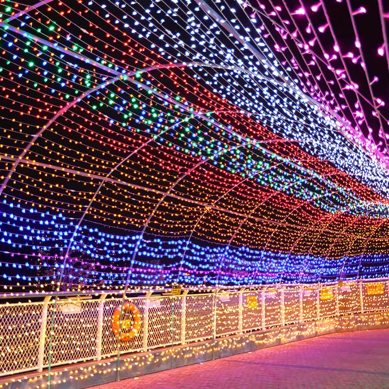 Led Christmas Lights Outdoor LED String Lights 100M 50M 30M 20M 10M Fairy Light Garland Decoration Wedding Party Garden