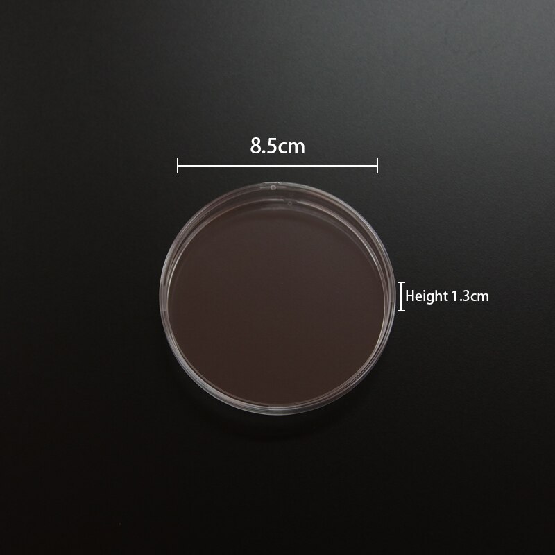 10PCS Plastic Cell Culture Dish 90mm Plastic Petri dish for Laboratory Use with Lids