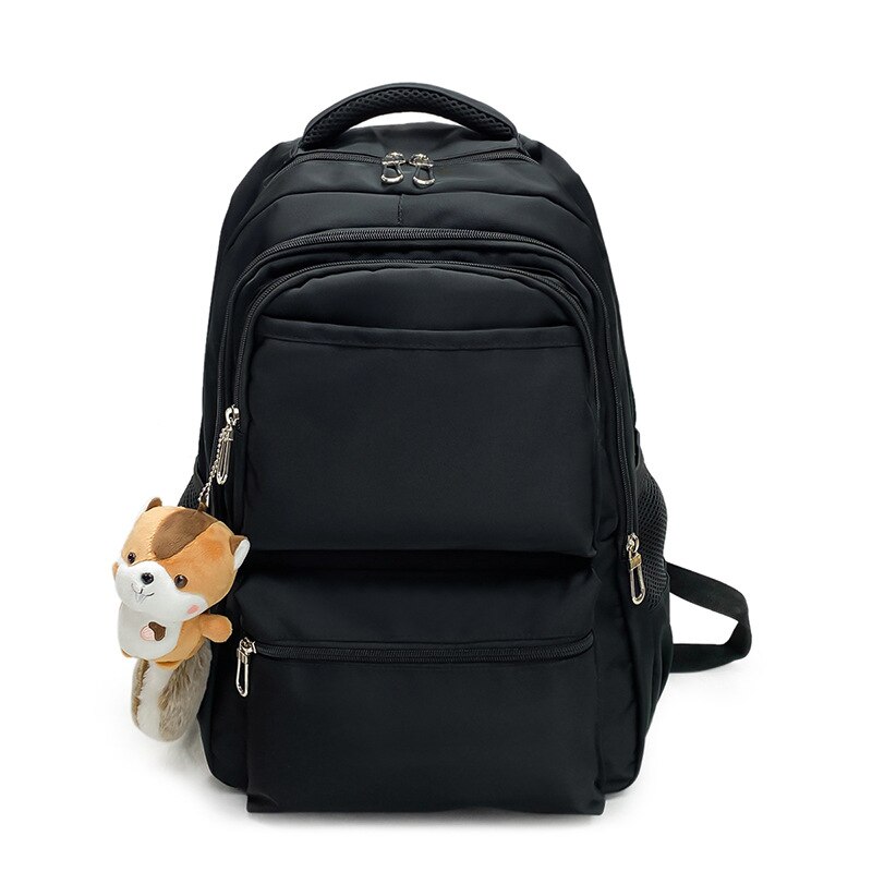 Unisex Teenager Backpack Students Schoolbag College Shoulders Bag Junior High School Backpacks Girls Boys Travel Large Bags