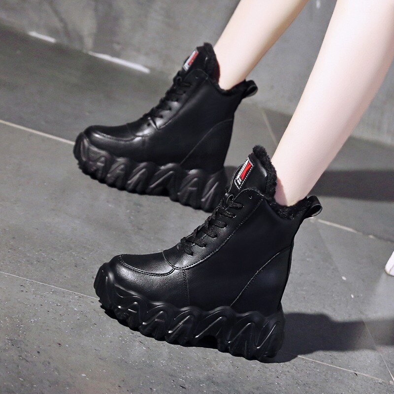 Lolita laarzen laarzen dames lage hak schoenen luxe laarzen-dames winter schoenen ronde neus rubber