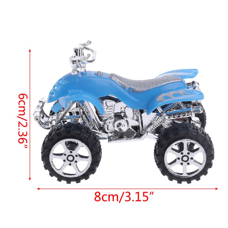 Pull back mini inerti simulation 4 hjul strand motorcykel køretøj motocross model pædagogisk legetøj til børn  b36e