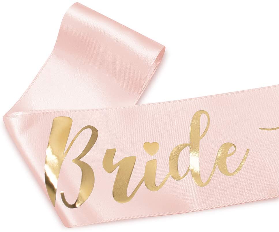 Rose Gold Bride To Be Black Team Bride Sash Bridesmaid Girls Sashes Wedding Bridal Shower Bachelorette Hen Party Decoration
